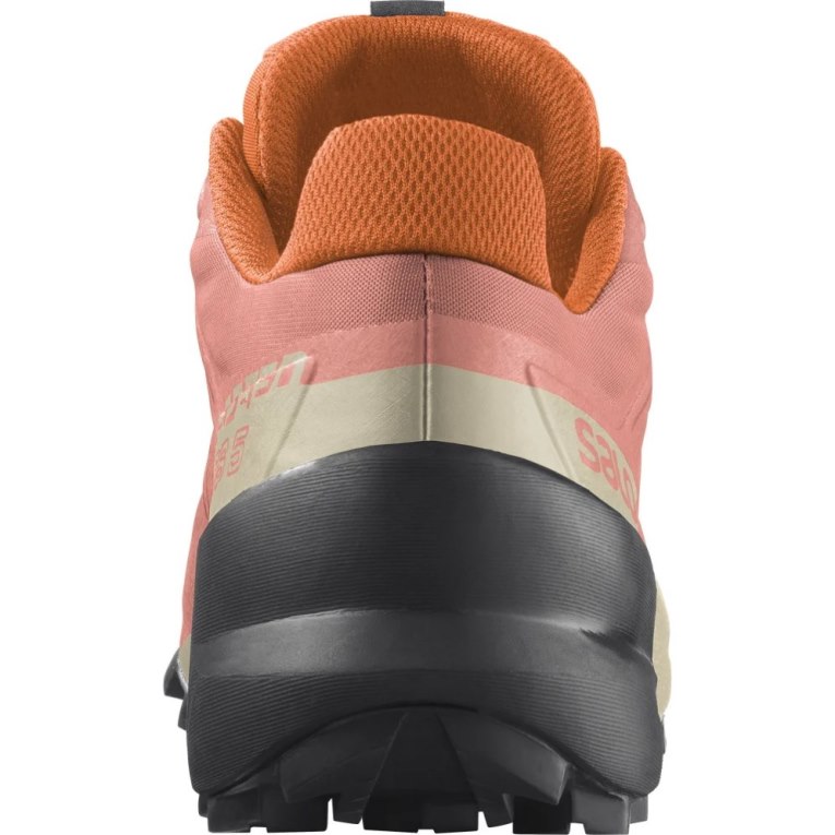 Sapatilhas Trail Running Salomon Speedcross 5 Feminino Rosa Laranja | PT D63901